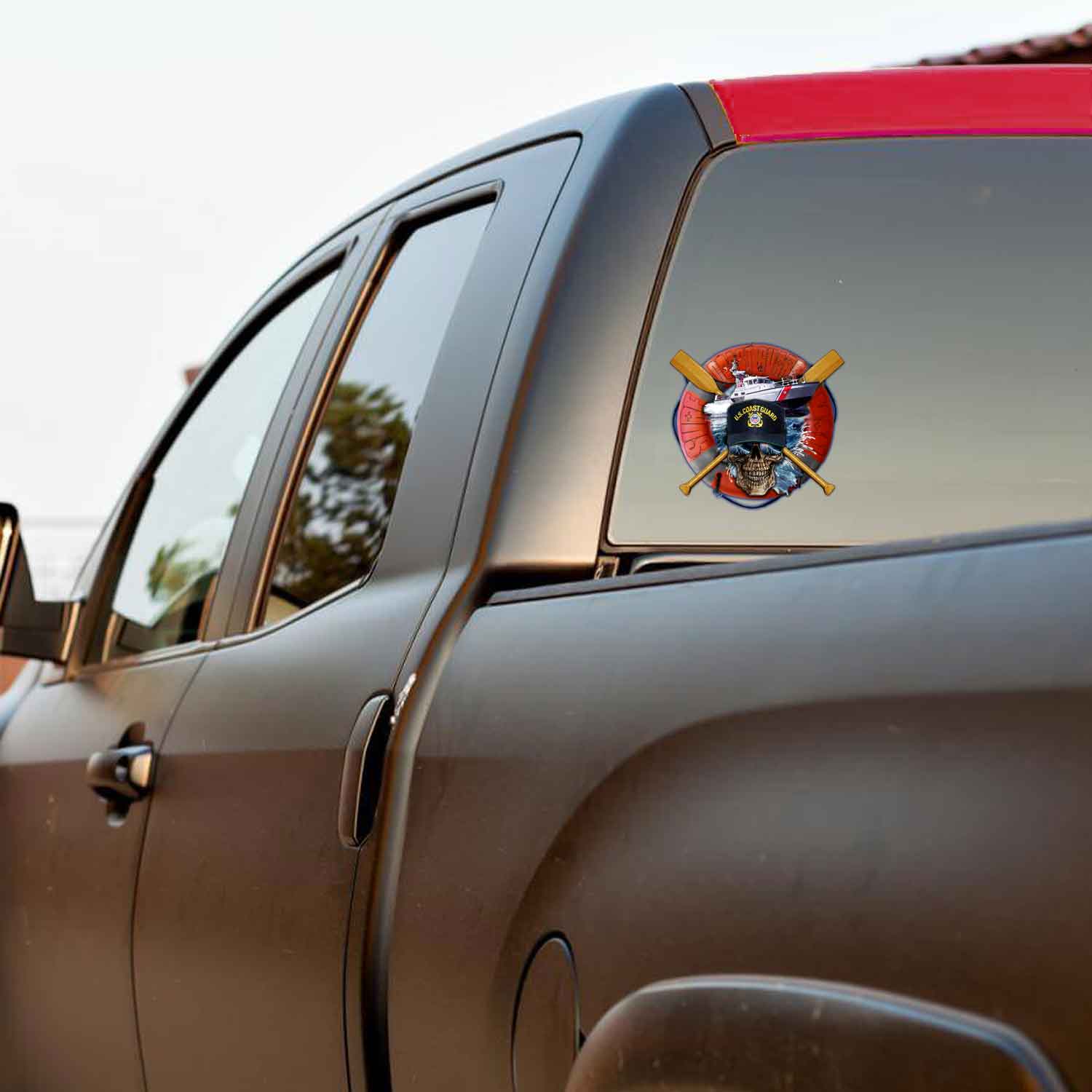 Surfman 47ft MLB Coast Guard Veteran 3-18 Inch Custom Decal Sticker